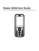 Nokia 3806 User Manual preview