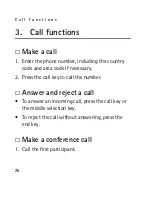 Preview for 26 page of Nokia 3806 User Manual