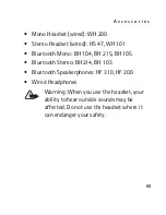 Preview for 69 page of Nokia 3806 User Manual