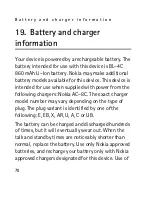 Preview for 70 page of Nokia 3806 User Manual