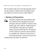 Preview for 74 page of Nokia 3806 User Manual