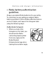 Preview for 75 page of Nokia 3806 User Manual