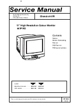 Preview for 1 page of Nokia 447PRO Service Manual