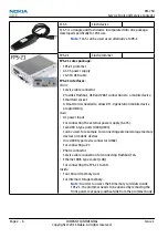 Preview for 34 page of Nokia 500 Service Manual