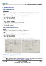 Preview for 86 page of Nokia 500 Service Manual