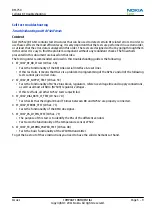 Preview for 125 page of Nokia 500 Service Manual