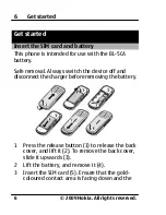 Предварительный просмотр 6 страницы Nokia 5030 User Manual