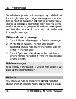 Предварительный просмотр 16 страницы Nokia 5030 User Manual