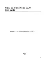 Preview for 2 page of Nokia 5070 - Cell Phone 4.3 MB User Manual