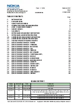 Предварительный просмотр 2 страницы Nokia 5200 - Cell Phone 5 MB Service Manual