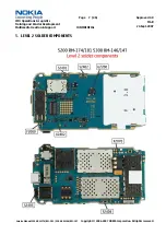 Предварительный просмотр 7 страницы Nokia 5200 - Cell Phone 5 MB Service Manual