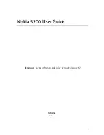 Preview for 2 page of Nokia 5200 - Cell Phone 5 MB User Manual