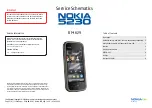 Nokia 5230 RM-629 Service Schematics preview