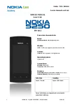 Preview for 1 page of Nokia 5250 RM-684 Service Manual