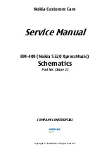 Nokia 5320 XpressMusic Service Manual preview