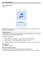 Предварительный просмотр 76 страницы Nokia ?6-01 User Manual