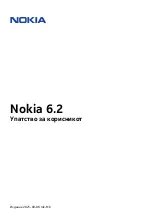 Предварительный просмотр 1 страницы Nokia 6.2 Manual