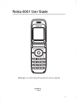 Preview for 2 page of Nokia 6061 - Cell Phone 3 MB User Manual