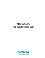 Nokia 6090 Command Manual preview