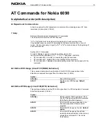 Preview for 12 page of Nokia 6090 Command Manual