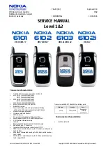 Nokia 6102 - Cell Phone 4.6 MB Service Manual предпросмотр