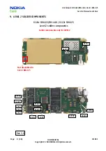 Предварительный просмотр 8 страницы Nokia 6122c RM-425 Service Manual