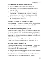 Preview for 60 page of Nokia 6205 (Spanish) Guía Del Usuario