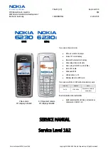 Nokia 6230 Service Manual preview