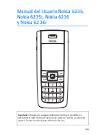 Preview for 110 page of Nokia 6235 User Manual