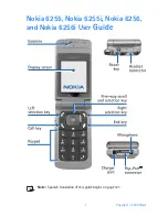 Preview for 2 page of Nokia 6255 User Manual