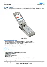 Предварительный просмотр 17 страницы Nokia 6260 RM-25 Service Manual