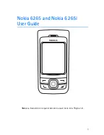 Preview for 2 page of Nokia 6265 User Manual