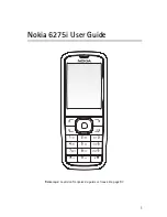 Предварительный просмотр 2 страницы Nokia 6275i User Manual