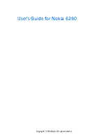 Nokia 6280 - Cell Phone 10 MB User Manual предпросмотр