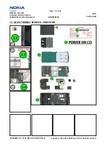 Предварительный просмотр 21 страницы Nokia 6300i Service Manual