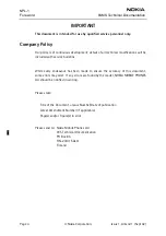 Preview for 4 page of Nokia 6310I - Cell Phone - GSM Service Manual