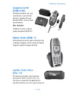 Предварительный просмотр 130 страницы Nokia 6310I - Cell Phone - GSM User Manual