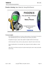 Предварительный просмотр 75 страницы Nokia 6610 - Cell Phone 625 KB Service Manual