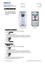 Preview for 22 page of Nokia 6680 - Cell Phone 10 MB Service Manual