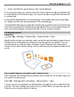 Preview for 121 page of Nokia 700 User Manual