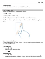 Preview for 63 page of Nokia 701 User Manual