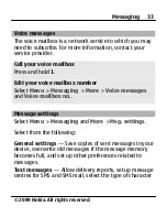 Предварительный просмотр 33 страницы Nokia 7020 User Manual