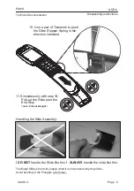 Предварительный просмотр 5 страницы Nokia 7110 - Cell Phone - GSM Disassembly Instructions Manual