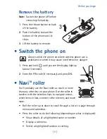 Предварительный просмотр 17 страницы Nokia 7190 - Cell Phone - GSM User Manual