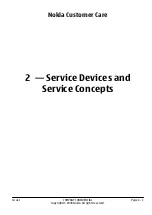 Предварительный просмотр 27 страницы Nokia 7230 Service Manual