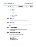 Предварительный просмотр 57 страницы Nokia 7368 ISAM ONT E-240W-A Product Manual