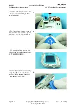 Предварительный просмотр 4 страницы Nokia 7600 - Cell Phone 29 MB Disassembly Instructions Manual