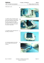 Предварительный просмотр 5 страницы Nokia 7600 - Cell Phone 29 MB Disassembly Instructions Manual