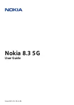 Nokia 8.3 User Manual preview