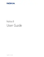 Nokia 8 Sirocco User Manual preview